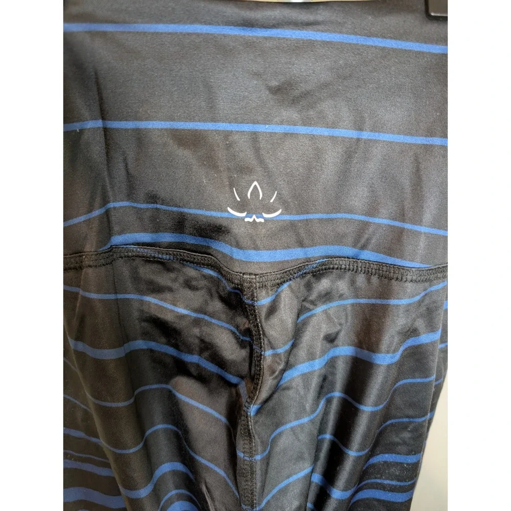 Beyond Yoga Leggings Rise Above Lux Ombre‎ Striped High Waist Yoga - Size S